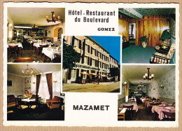 35726 / MAZAMET Tarn Hotel-Restaurant Du BOULEVARD Propriétaire GOMEZ Spécialité Espagnoles 1960s -Photo Marcel PORTE - Mazamet