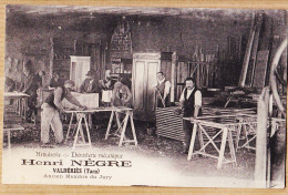 35736 / Peu Commun VALDERIES Tarn Henri NEGRE Menuiserie Ebenisterie Mécanique 1910s Photo SERVEL - Other & Unclassified