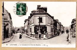 35957 / LOUVIERS Eure Epicerie Carrefour Croix De BEAULIEU 1910s à Henriette MARTIN Rue Repos Paris XX-LEVY 21 - Louviers