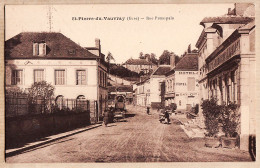 35983 / SAINT-PIERRE-VAUVRAY ST Eure Rue Principale Hotel Café Des Messageries CAILLON  1910s Ed. Tabac LANGENHECK  - Sonstige & Ohne Zuordnung