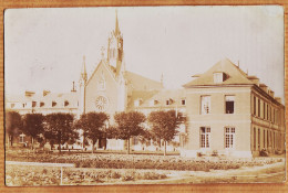 35958 / Rare Carte-Photo LOUVIERS 27-Eure HOSPICE Et Sa Chapelle Façade Entrée 1910s  - Louviers