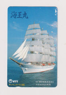 JAPAN  - Sailing Ship  Magnetic Phonecard - Japón