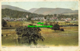 R587375 20317. Church Stretton From S. E. 1913 - Monde