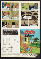 Spirou-poche N° 24 "BOBO EN LIBERTE" Collectif - Suplément à Spirou N° 2800 - Non Monté. - Spirou Magazine