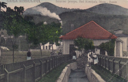 KuK - SABAC SERBIE Carte Postale Ancienne Colorisée - Le Bassin - RARE - Serbia
