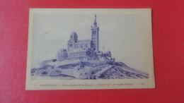 Marseille - Notre-Dame De La Garde, Aufzug Und Marienfigur