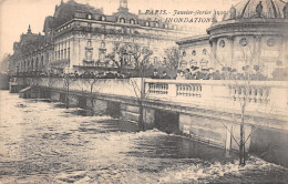 75-PARIS INONDATIONS 1910 GARE D ORSAY-N°T5168-C/0315 - Alluvioni Del 1910