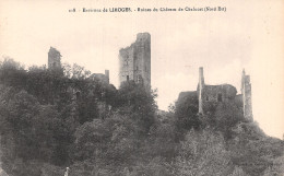 87-RUINES DU CHÂTEAU DE CHALUCET-N°T5168-F/0345 - Sonstige & Ohne Zuordnung