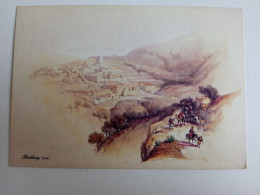 D202921    AK  CPM  ISRAEL -   Bethany (1839) Lithograph By David Roberts -  Palphot 4543 - Israel