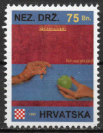 Stahlnetz - Briefmarken Set Aus Kroatien, 16 Marken, 1993. Unabhängiger Staat Kroatien, NDH. - Kroatien