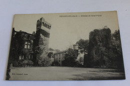 Remoulins Chateau De Saint Privat 1919 - Remoulins