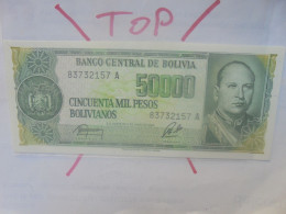 BOLIVIE 50.000 PESOS BOLIVIANOS 1984 Neuf (B.33) - Bolivie