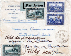 L - " Contrôle Civil " Au Maroc - - Cartas & Documentos