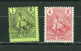 GUINÉE (RF) - BERGER  - N°Yt  18+20* - Unused Stamps
