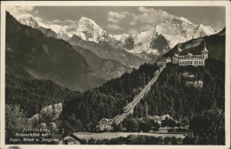 11195718 Interlaken BE Heimwehfluh Eiger Moench Jungfrau Interlaken - Other & Unclassified
