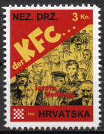Der KFC - Briefmarken Set Aus Kroatien, 16 Marken, 1993. Unabhängiger Staat Kroatien, NDH. - Croatie