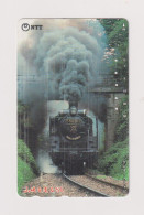 JAPAN  - Steam Train  Magnetic Phonecard - Japan