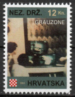 Grauzone - Briefmarken Set Aus Kroatien, 16 Marken, 1993. Unabhängiger Staat Kroatien, NDH. - Croatia