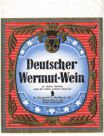 Labels - Wine & Champagne - Deutscher Wermut-Wein / Germany - Etikett Nr: 616 - Altri & Non Classificati