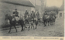 C/286             Miltaria  - Guerre De 1914/1915   -     60  Ribecourt  -    Une Patrouille De Spahis Marocains - Guerre 1914-18