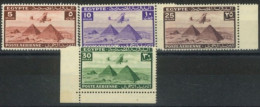 EGYPT - 1941 - PYRAMIDS POSTAGE STAMPS COMPLETE SET OF 4, SG # 285/88, UMM(**). - Unused Stamps