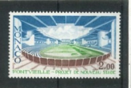 MONACO - 1983, NEW STADIUM PROJECT OF FONTVIEILLE STAMP, # 1370, UMM(**). - Unused Stamps