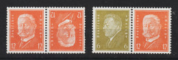 K 13, W 29 MiNr. 465, 466 Postfrisch  (0727) - Unused Stamps