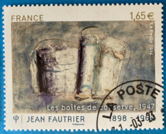 France 2014 : Jean Fautrier, Peintre Français N° 4888 Oblitéré - Gebraucht