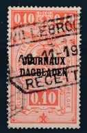 JO 19A - "WILLEBROECK - RECETTES" - (ref. 37.562A) - Dagbladzegels [JO]