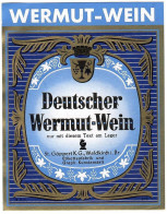 Labels - Wine & Champagne - Deutscher Wermut-Wein / Germany - Etikett Nr: 619 - Other & Unclassified
