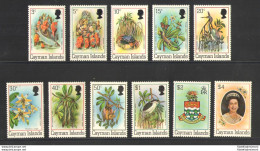 1980 CAYMAN ISLANDS, Yvert Et Tellier N. 459-69 - Serie Ordinaria - Serie Di 11 Valori - MNH** - Other & Unclassified