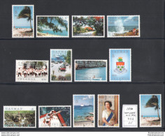 1991 CAYMAN ISLANDS, Yvert Et Tellier N. 678-89+744 - Serie Ordinaria - Serie Di 13 Valori - MNH** - Other & Unclassified
