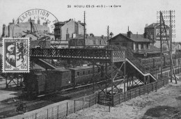 HOUILLES - La Gare - Le Train - Houilles