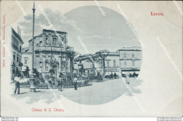 Bg12 Cartolina  Lecce Citta' Chiesa Di S.chiara Inizio 900 - Lecce