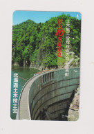 JAPAN  - Hydro Electric Dam Magnetic Phonecard - Japon