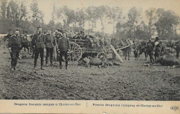 C/286             Miltaria  - Guerre De 1914/1915   -     60   Choisy Au Bac         -   Dragons Français Campés - Oorlog 1914-18