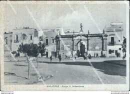 Bi96 Cartolina Galatone Largo S.sebastiano Provincia Di Lecce - Lecce