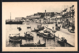 AK Valletta, Grand Harbour, Quai  - Malte