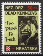 Dead Kennedys - Briefmarken Set Aus Kroatien, 16 Marken, 1993. Unabhängiger Staat Kroatien, NDH. - Croatia