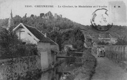 CHEVREUSE - Le Clocher, La Madeleine Et L'Yvette - Animé - Chevreuse