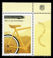 ANDORRA Postes (2023) Bici Lab Andorra, Bicicleta, Bicyclette, Bicycle, Fahrrad, Fiets - Mint Stamp MNH - Unused Stamps