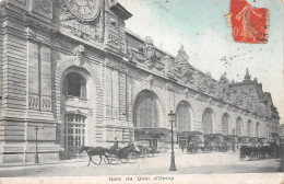 75-PARIS LA GARE DU QUAI D ORSAY-N°4225-B/0191 - Metropolitana, Stazioni