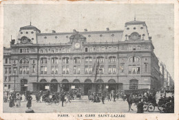 75-PARIS LA GARE SAINT LAZARE-N°4225-B/0049 - Métro Parisien, Gares
