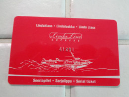 Estonia Shipping Co Card - Hotelsleutels (kaarten)