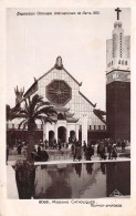 75-PARIS EXPO COLONIALE INTERNATIONALE MISSIONS CATHOLIQUES-N°4225-D/0263 - Exhibitions