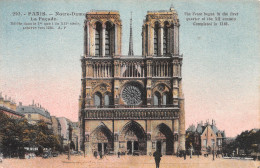 75-PARIS NOTRE DAME-N°4225-D/0267 - Notre Dame Von Paris