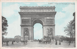 75-PARIS L ARC DE TRIOMPHE DE L ETOILE-N°4225-D/0079 - Arc De Triomphe