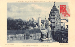 75-PARIS EXPO COLONIALE INTERNATIONALE ANGKOR VAT-N°4225-G/0273 - Mostre