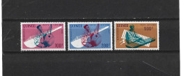 GUINEE - République  1962   Poste  Aérienne  Y.T.  N° 19  20  21  NEUF** - Guinée (1958-...)