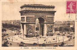 75-PARIS ARC DE TRIOMPHE-N°4225-F/0363 - Triumphbogen